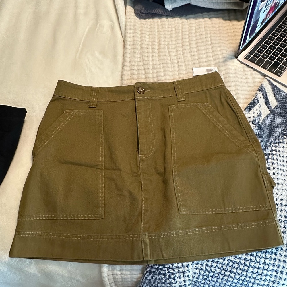 NWT Old Navy Olive Green Women's Skirt